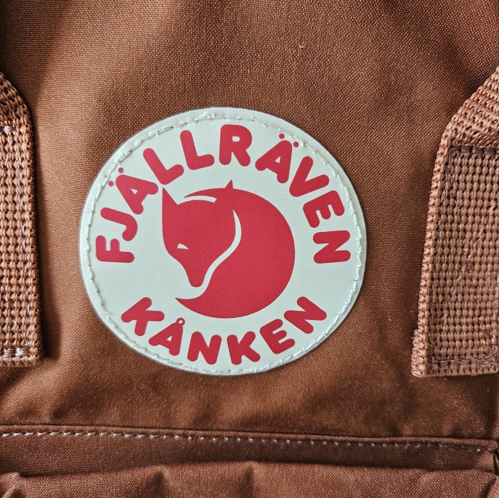 FJALLRAVEN Kånken Unisex Young And Adult Terracota Brown Mini Backpack NWOT - Picture 4 of 12